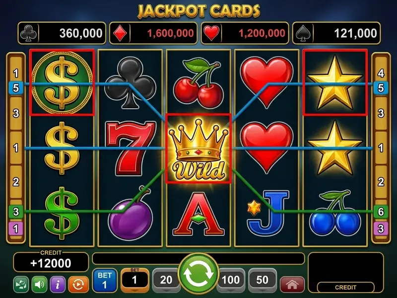shining crown slot интерфейс и специални символи